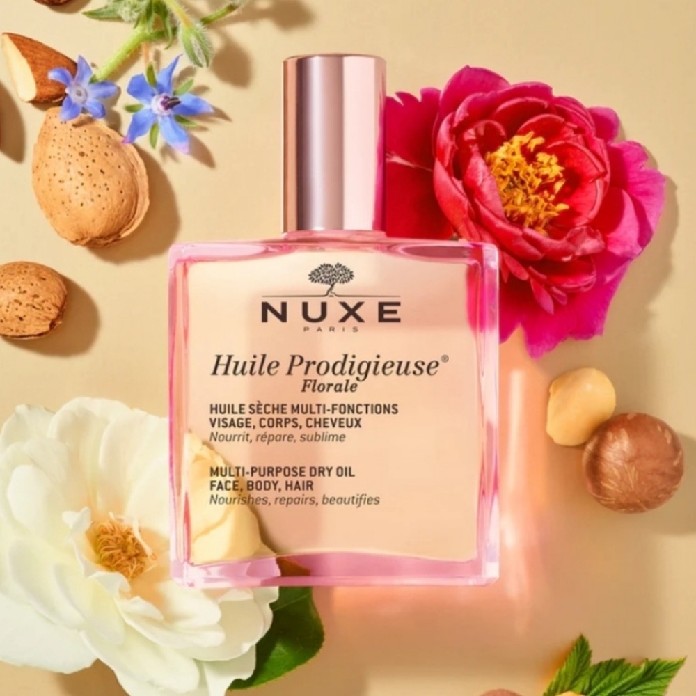 Nuxe Huile Prodigeuse Florale Multi Purpose Oil bought in Europe in June 3.3 oz